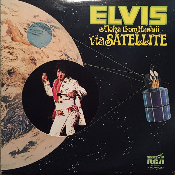 Elvis* - Aloha From Hawaii Via Satellite (2xLP, Album, Quad, Ora)