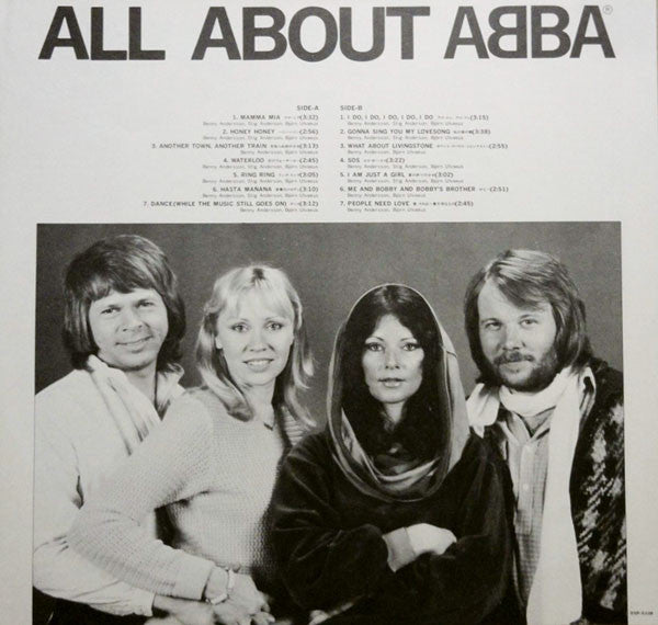 ABBA - All About ABBA (LP, Comp, RE, 2nd)