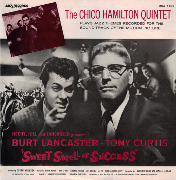 The Chico Hamilton Quintet - Sweet Smell Of Success (LP, Album, RE)