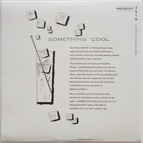 June Christy - Something Cool (LP, Album, Mono, RE)