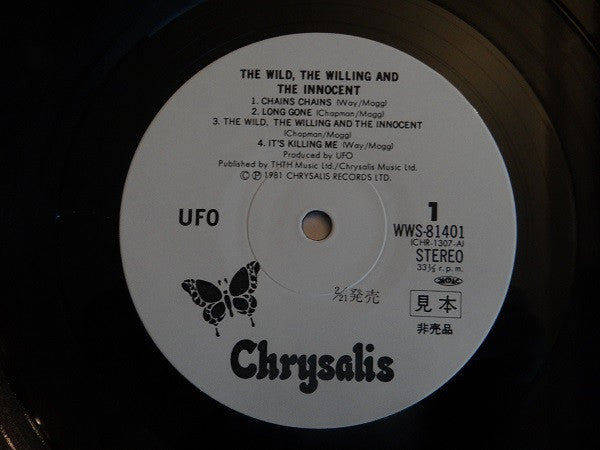 UFO (5) - The Wild, The Willing And The Innocent (LP, Album, Promo)
