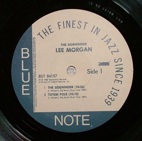 Lee Morgan - The Sidewinder (LP, Album, RE, RM)