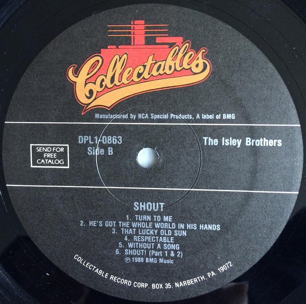 The Isley Brothers - Shout! (LP, Album, Mono, RE)