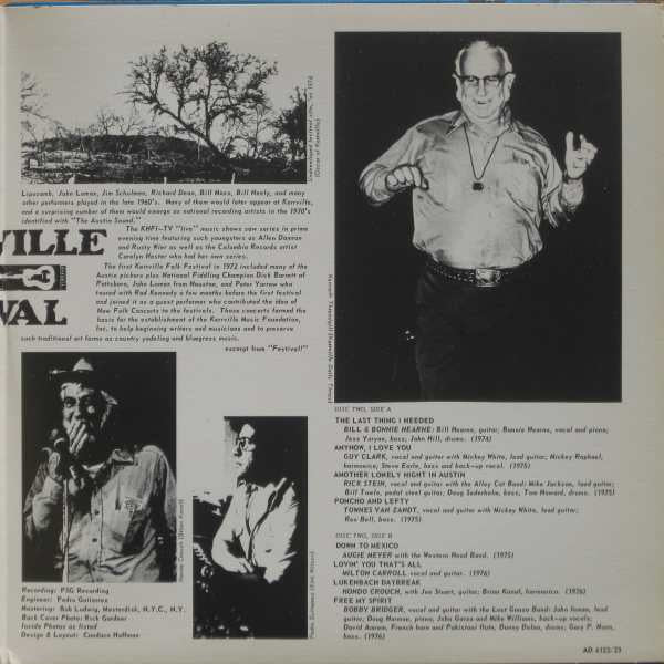Various - Texas Folk & Outlaw Music (Kerrville Festivals 1972-1976)...