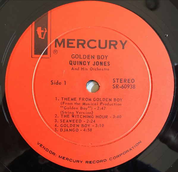 Quincy Jones - Golden Boy (LP, Album)