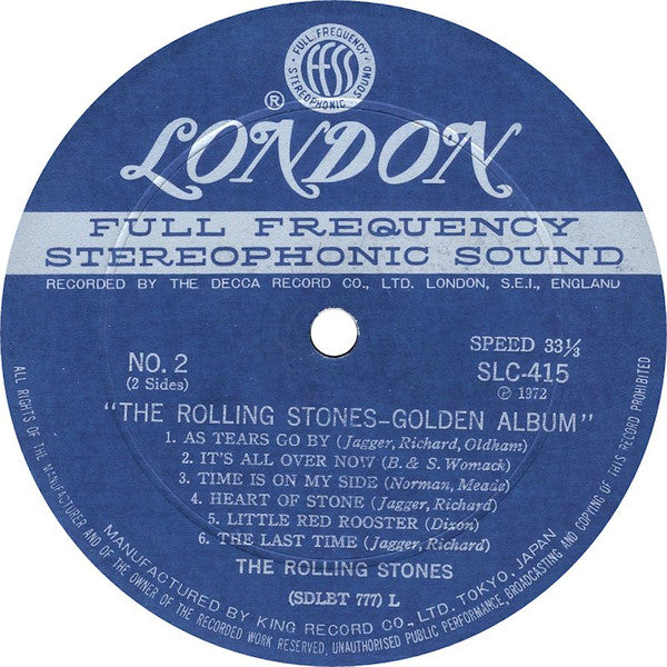 The Rolling Stones - The Rolling Stones Golden Album (LP, Comp)