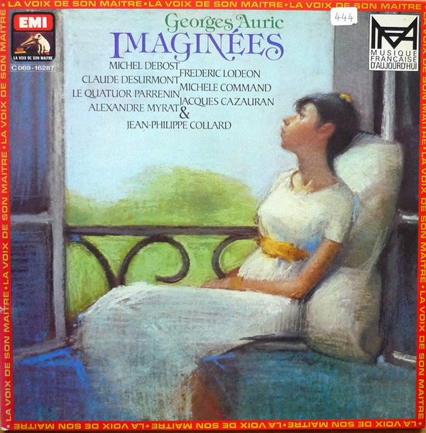 Georges Auric - Quatuor Parrenin - Imaginées (LP, Album, Quad, Gat)