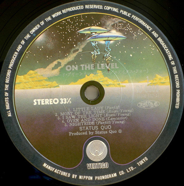 Status Quo - On The Level (LP, Album)