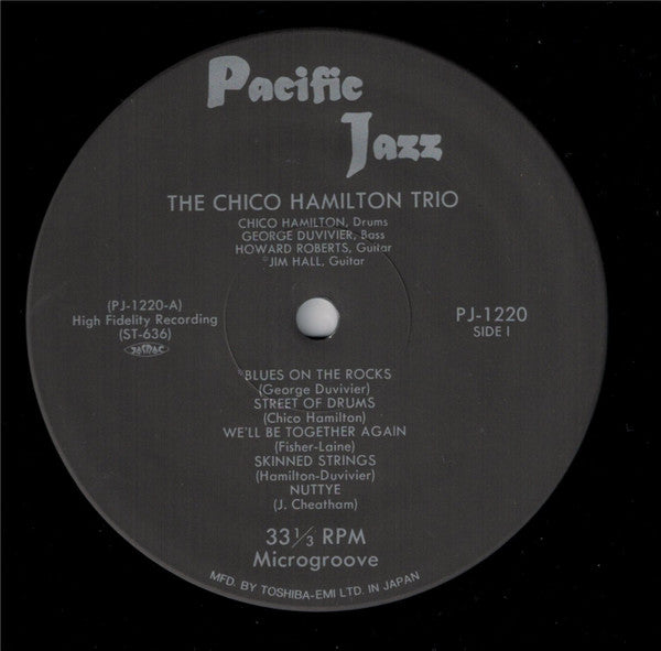 The Chico Hamilton Trio - Chico Hamilton Trio (LP, Album, Mono, RE)