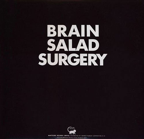 Emerson, Lake & Palmer - Brain Salad Surgery (LP, Album, RE)