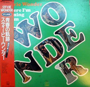 Stevie Wonder - Where I'm Coming From (LP, Album, RE)