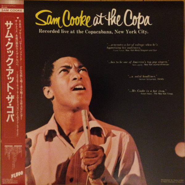 Sam Cooke - Sam Cooke At The Copa (LP, Album, RE)