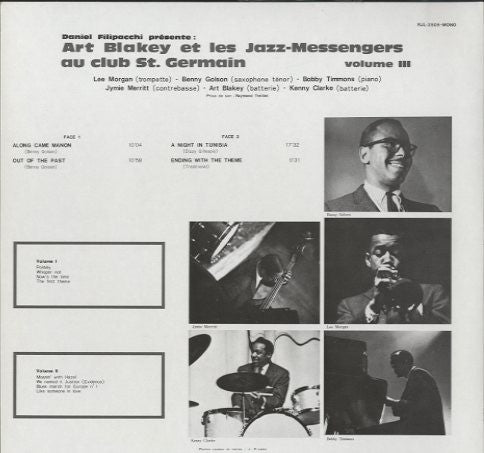 Art Blakey & The Jazz Messengers - Au Club Saint-Germain / Vol. 3(L...