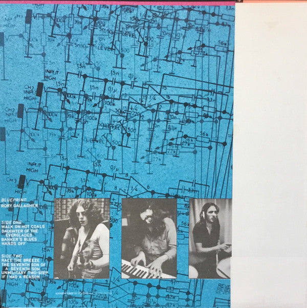 Rory Gallagher - Blueprint (LP, Album, RP)