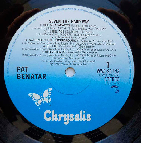 Pat Benatar - Seven The Hard Way (LP, Album)
