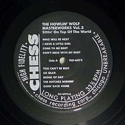 Howlin' Wolf - Sittin' On Top Of The World (LP, Comp, Mono)
