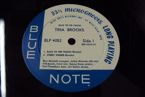 Tina Brooks - Back To The Tracks (LP, Album, Mono, Ltd, RE)