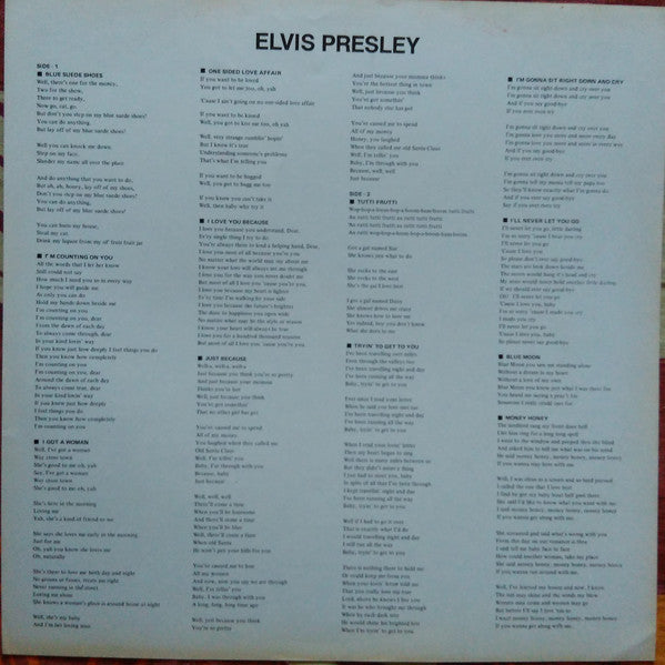 Elvis Presley - Elvis Presley (LP, Album, RE)