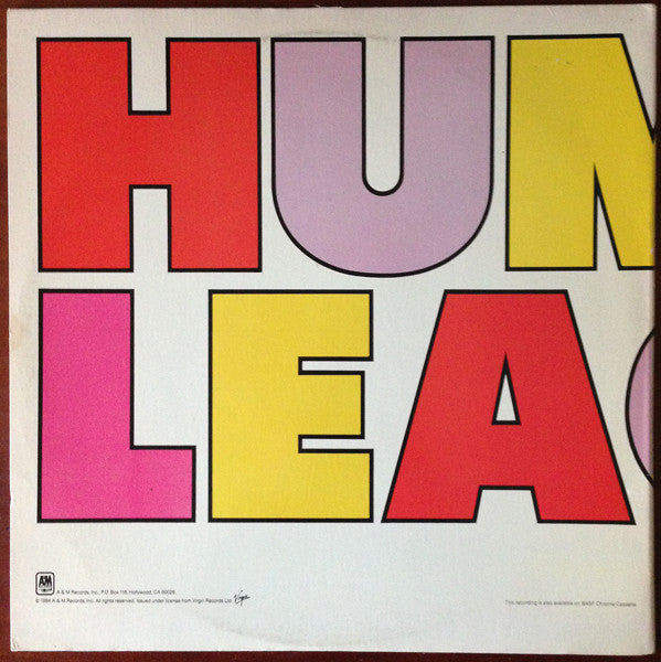 The Human League - Hysteria (LP, Album, Mon)