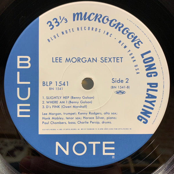 Lee Morgan - Sextet (LP, Album, Mono, Ltd, RE)