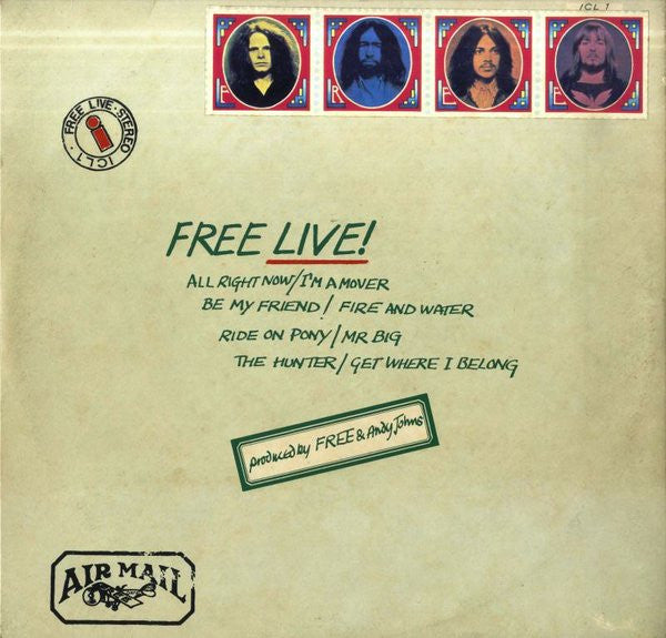 Free - Free Live (LP, Album)