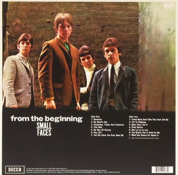 Small Faces - From The Beginning (LP, Comp, Mono, RE, 180)