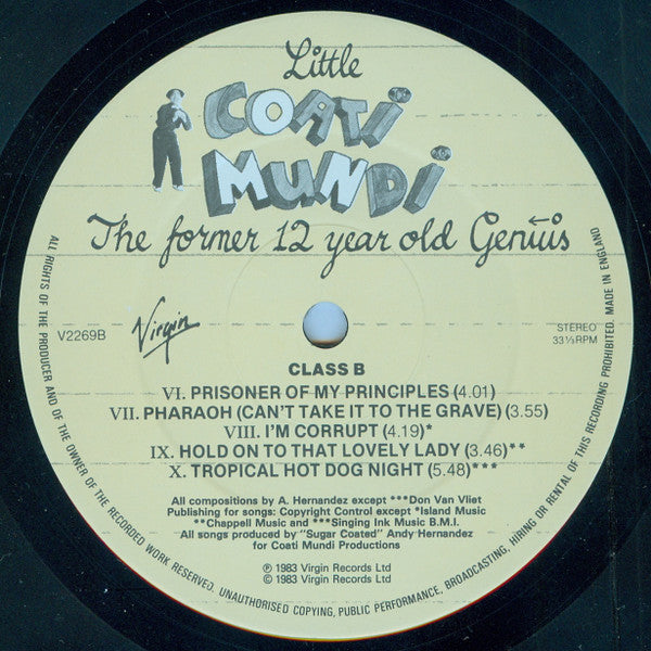 Coati Mundi - The Former 12 Year Old Genius (LP, Album)