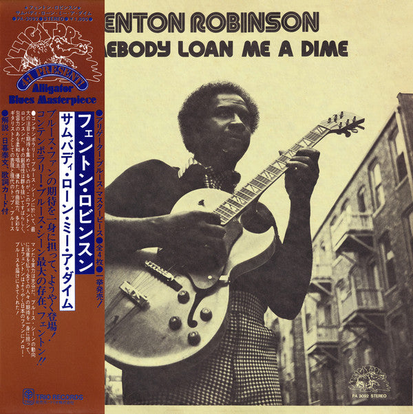 Fenton Robinson - Somebody Loan Me A Dime (LP, Album, RE)