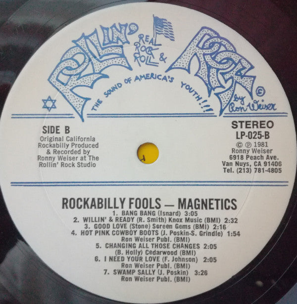 The Magnetics (9) - Rockabilly Fools (LP, Album)