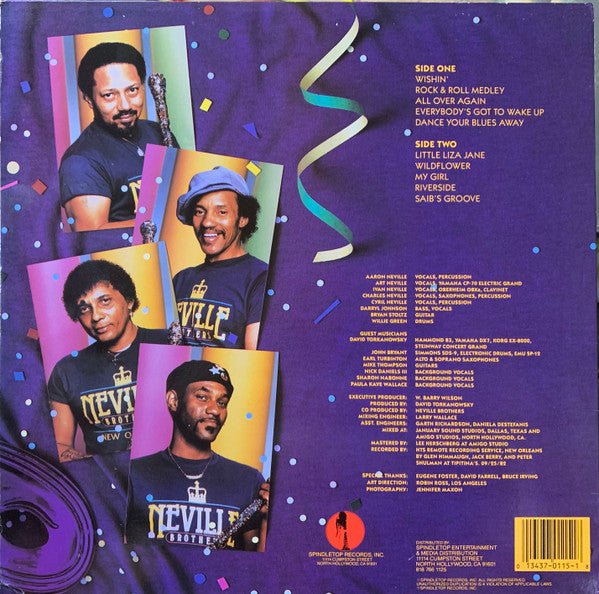 The Neville Brothers - Nevillization II: Live At Tipitina's(LP, Album)