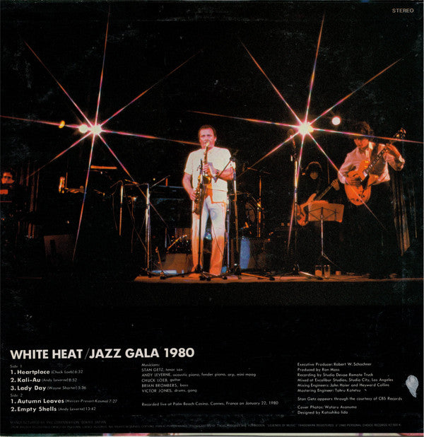 Stan Getz - Jazz Gala 1980 - White Heat (LP)
