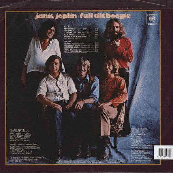 Janis Joplin - Pearl (LP, Album, RSD, RE, RM, 180)