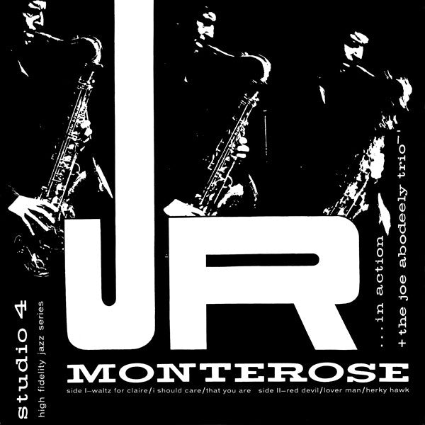 J.R. Monterose + The Joe Abodeely Trio - In Action (LP, Album, RE)