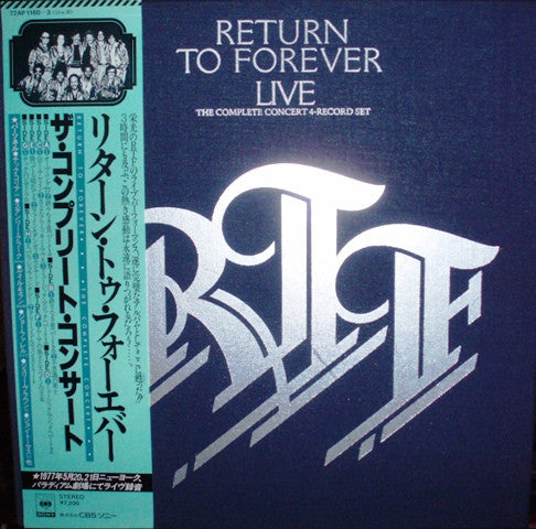 Return To Forever - Live The Complete Concert (4xLP, Album + Box)