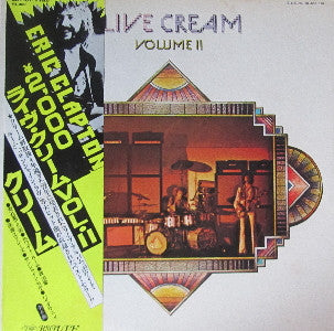 Cream (2) - Live Cream Volume II (LP, Album, RE)