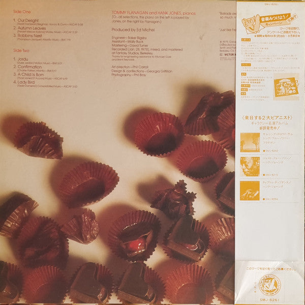 Tommy Flanagan And Hank Jones - Our Delights (LP, Album)