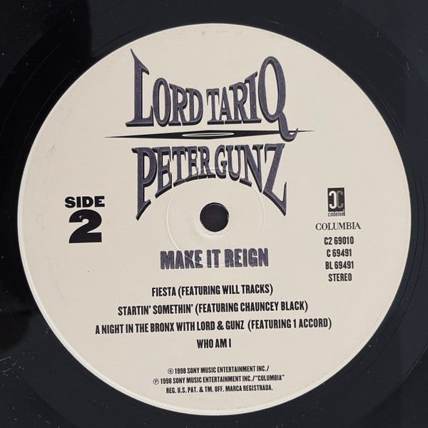Lord Tariq & Peter Gunz - Make It Reign (2xLP, Album)