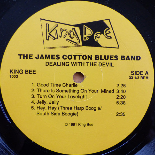 The James Cotton Blues Band - Dealing With The Devil (2xLP, Comp)