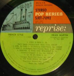 Dean Martin - French Style (LP, Album)