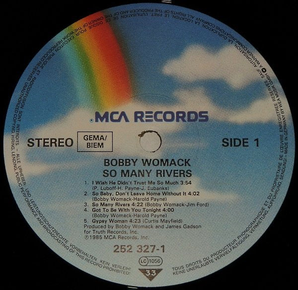 Bobby Womack - So Many Rivers (LP, Album)