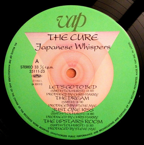 The Cure - Japanese Whispers: The Cure Singles Nov 82 : Nov 83 = 日本...