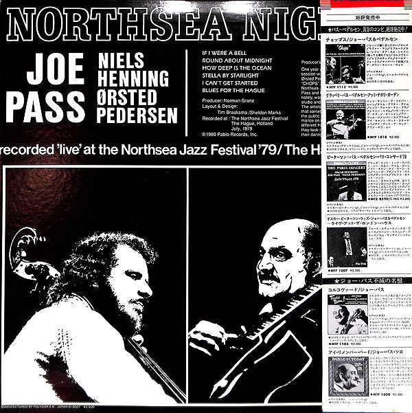 Joe Pass - Northsea Nights(LP, Album)