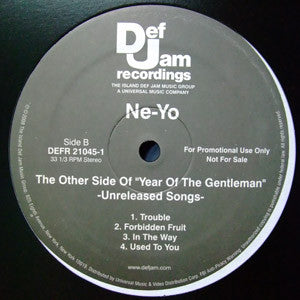 Ne-Yo - The Other Side Of ""Year The Gentleman"" - Unreleased Songs...
