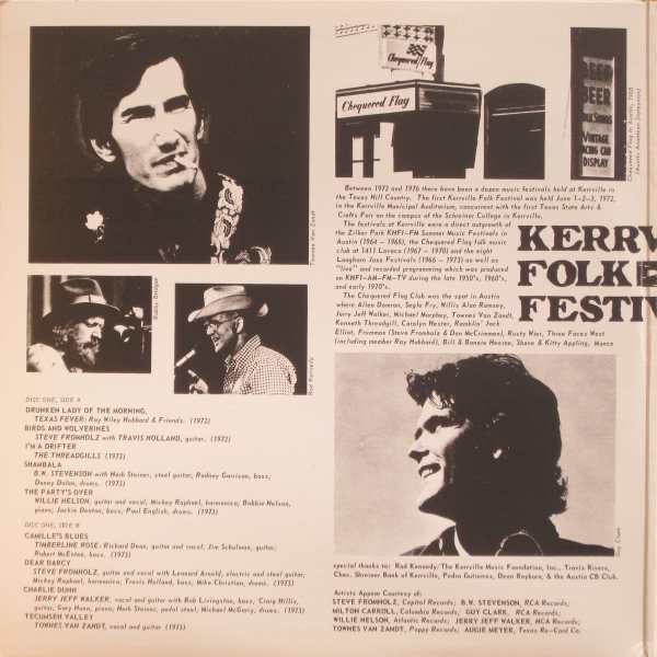 Various - Texas Folk & Outlaw Music (Kerrville Festivals 1972-1976)...
