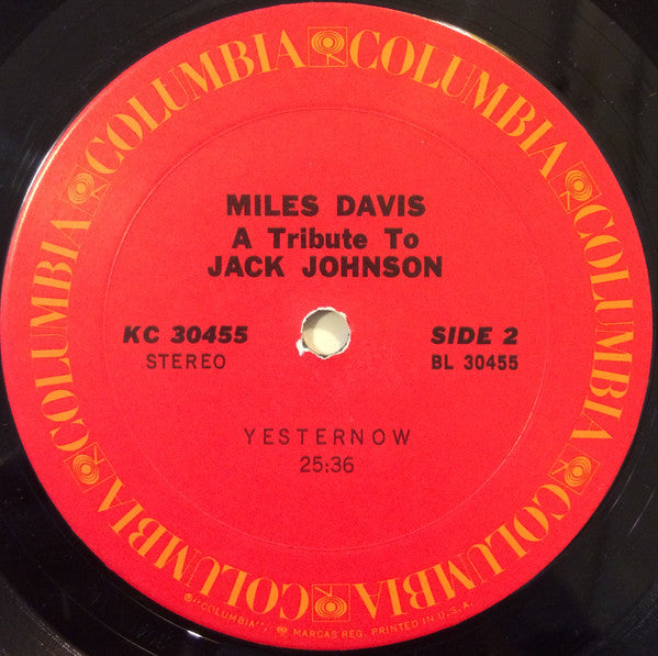 Miles Davis - A Tribute To Jack Johnson - Original Soundtrack Recor...