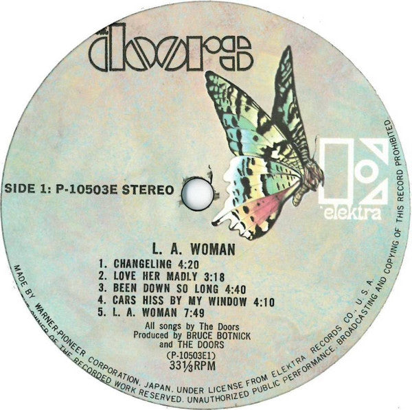 Doors* - L.A. Woman (LP, Album, RE, Rou)