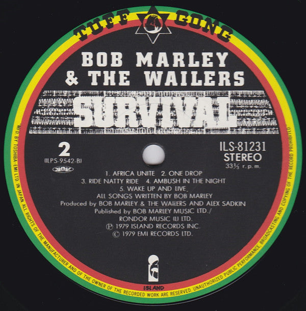 Bob Marley & The Wailers - Survival (LP, Album)