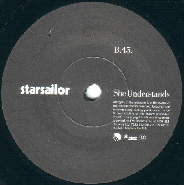 Starsailor - Silence Is Easy (7"", Single, Ltd, Num, RP)