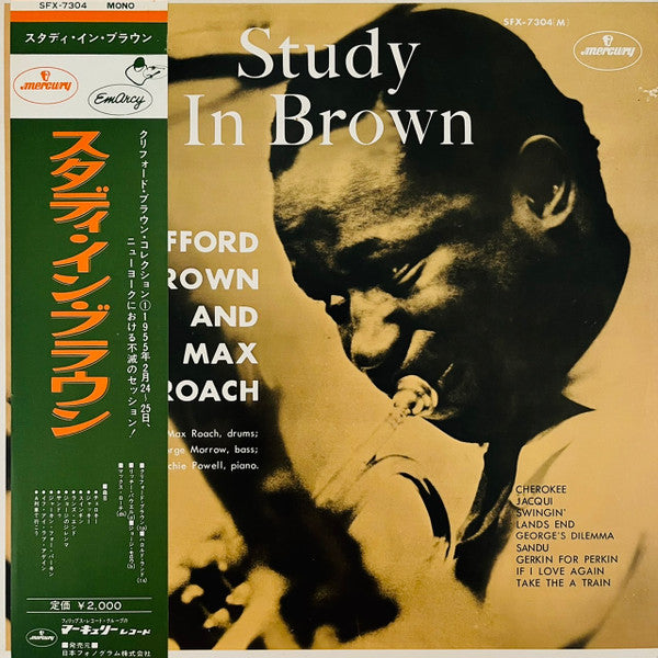 Clifford Brown And Max Roach - Study In Brown (LP, Album, Mono, RE)