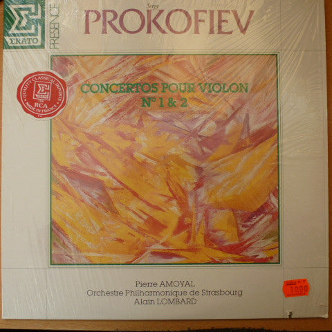 Sergei Prokofiev - Concertos Pour Violon N°1 & 2(LP)